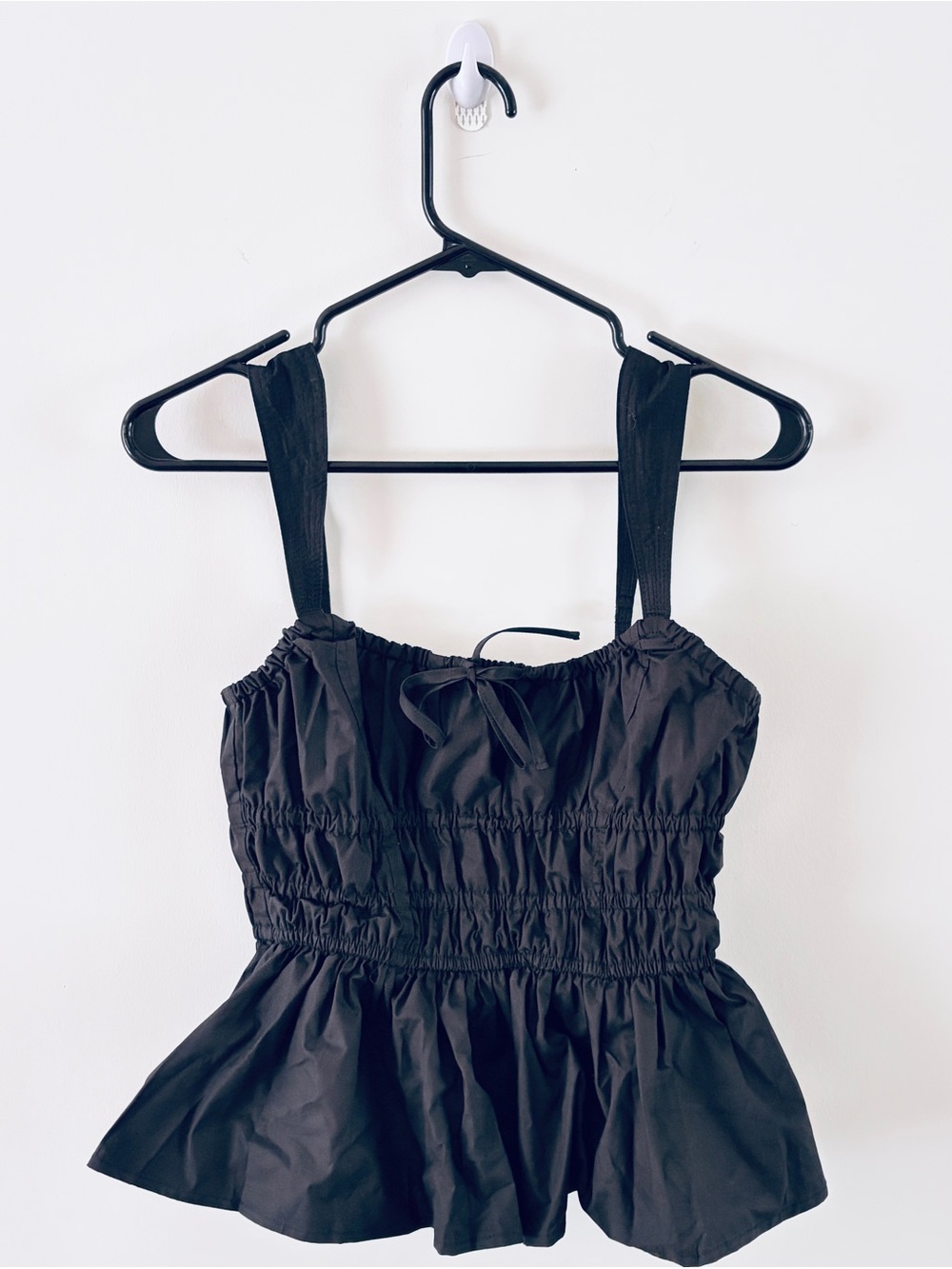 BOUTIQUE MARTINE PEPLUM TANK TOP DUPE SIZE M
